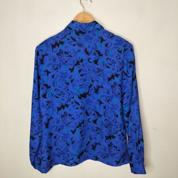 Vintage Pendleton Country Sophisticates Blouse Floral - Picture 8 of 11